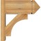 Ekena Millwork Westlake Rough Sawn Arts and Crafts Outlooker, Western Red Cedar, 8"W x 18"D x 18"H OUT08X18X18WTL03RWR - alternate 3